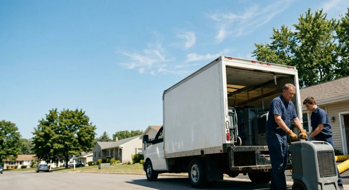 Water Damage Cleanup in Hillsboro, IA near me